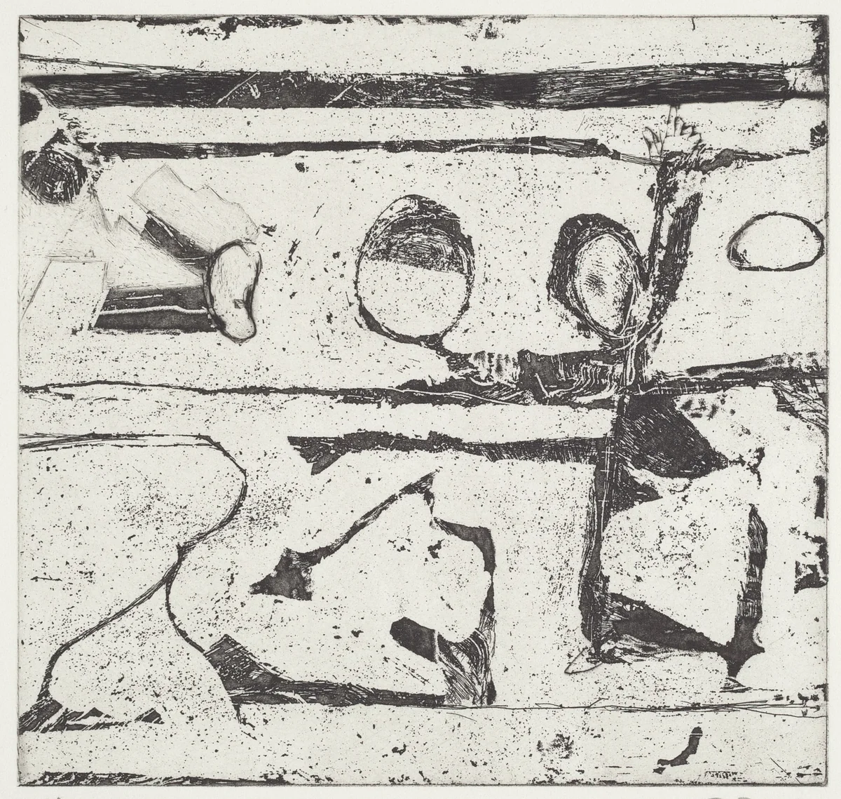 Oui by Richard Diebenkorn, print, 1990