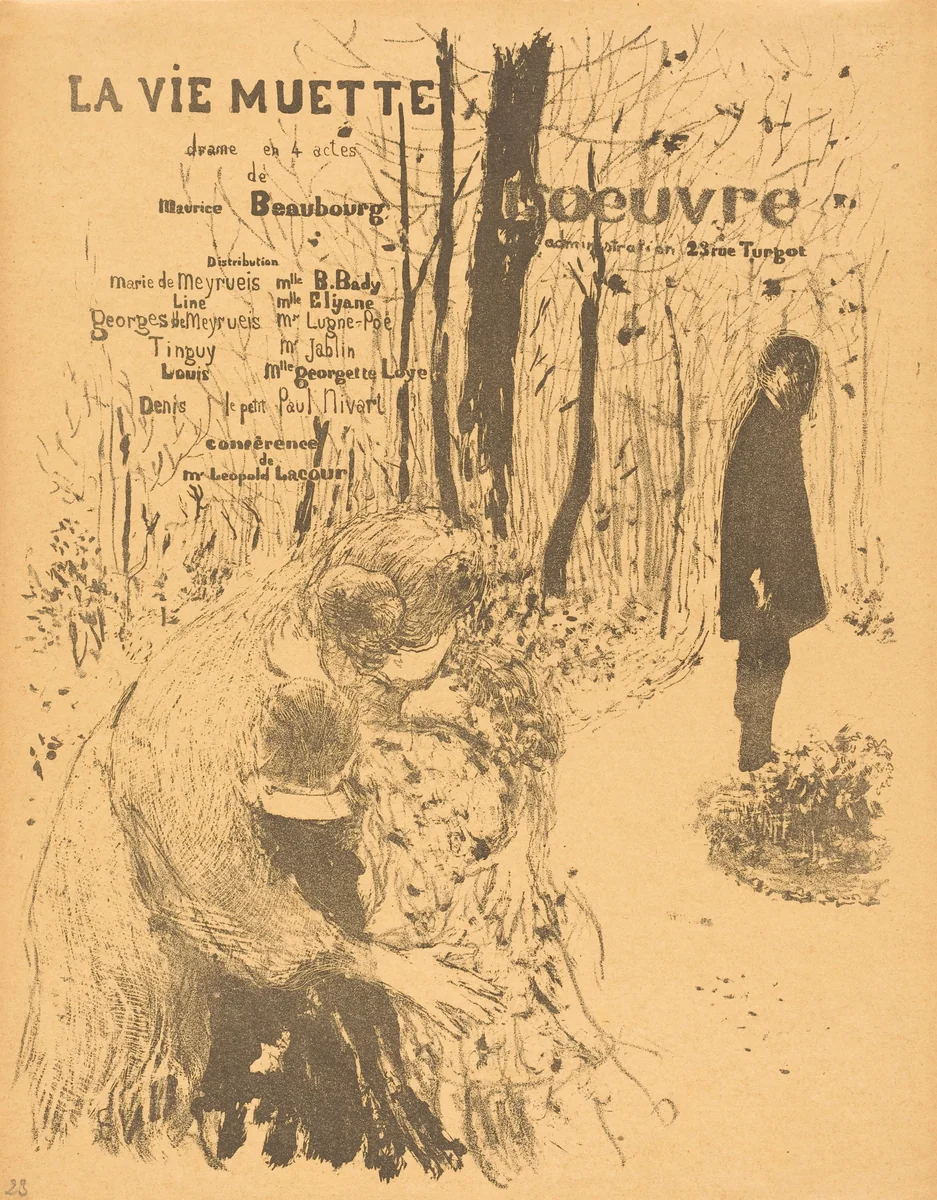 La Vie muette by Edouard Vuillard, print, 1894