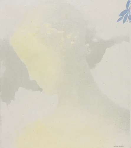 Beatrice by Odilon Redon, print, 1897