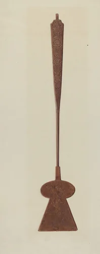 Steel Spatula by Fritz Boehmer, index of american design, 1935-1942