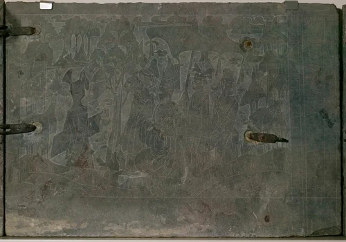 Panels from a Funerary Couch (Guanchuang) by China, sculpture, 520-530