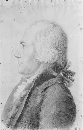 Governor George Clinton by Thomas Bluget De Valdenuit, artwork, 1794-1797