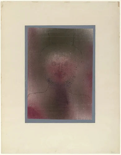 Man with a Top Hat (Herr mit Cylinder) by Paul Klee, drawing, 1925