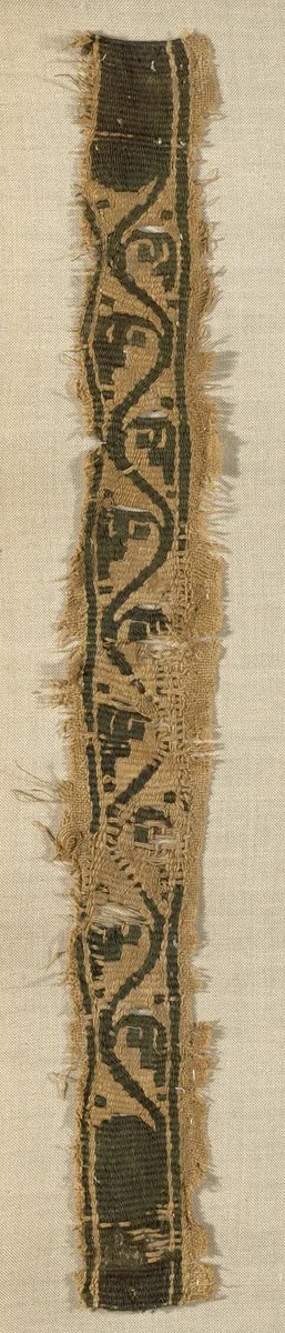 Fragment by Coptic Egypt, textile, 301-500