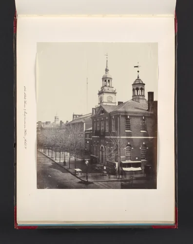 Old State House & Independance Hall, Philadelphia by John Thomson, photograph, 1865