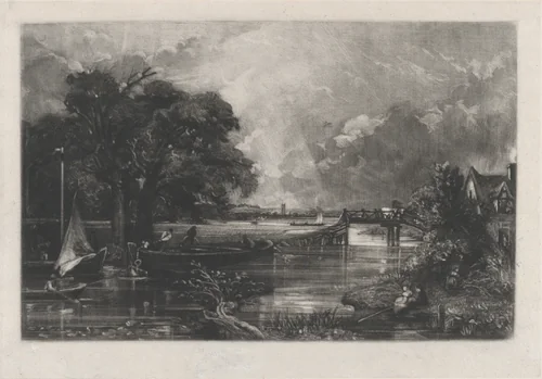 River Stour by David Lucas, print, 1830