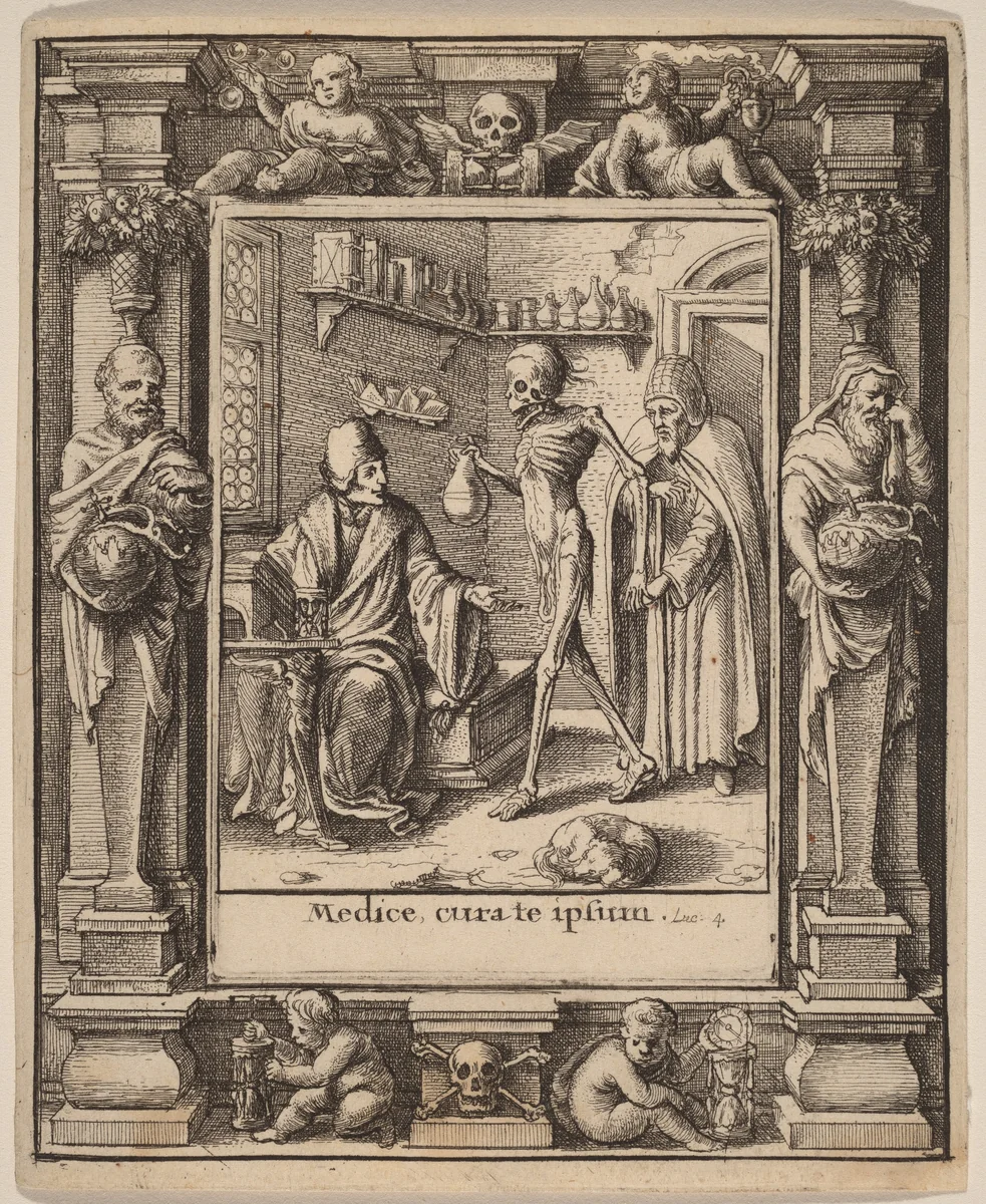 Doctor by Wenceslaus Hollar
Hans Holbein the Younger
Abraham van Diepenbeeck, print, 1651