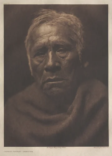 Portfolio II, Plate 71: Captain Charley - Maricopa by Edward Curtis, other, 1903
