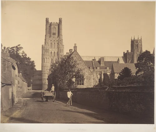 Ely Cathedral, from the Grammar School by Roger Fenton, photograph, 1857