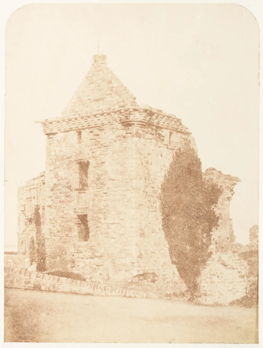 St. Andrews. The Fore Tower of the Castle by Hill and Adamson, photograph, 1843-1847