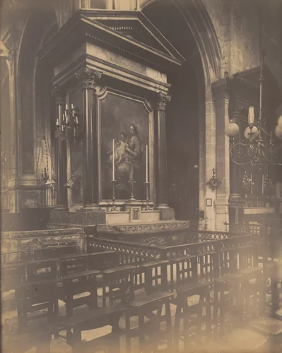 Église Saint Méry by Eugène Atget, photograph, 1913