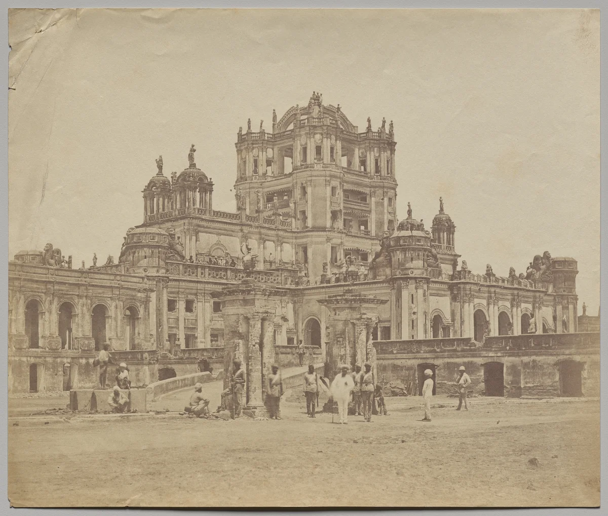 The Martinière College by Felice A. Beato, photograph, 1858