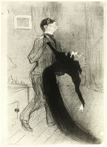 The Fainting Fit by Henri de Toulouse-Lautrec, print, 1894