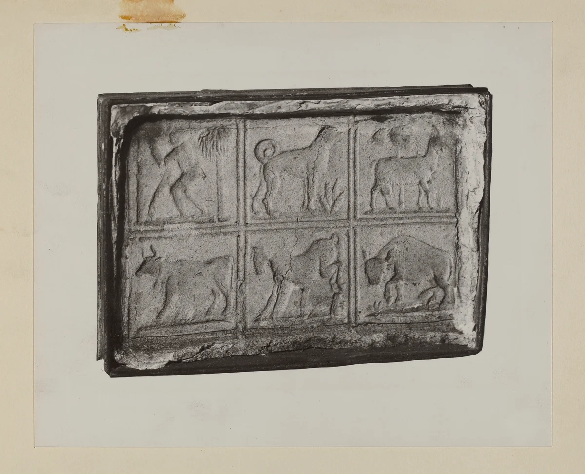 Pa. German Springele Mold by Charles Von Urban, index of american design, 1935-1942