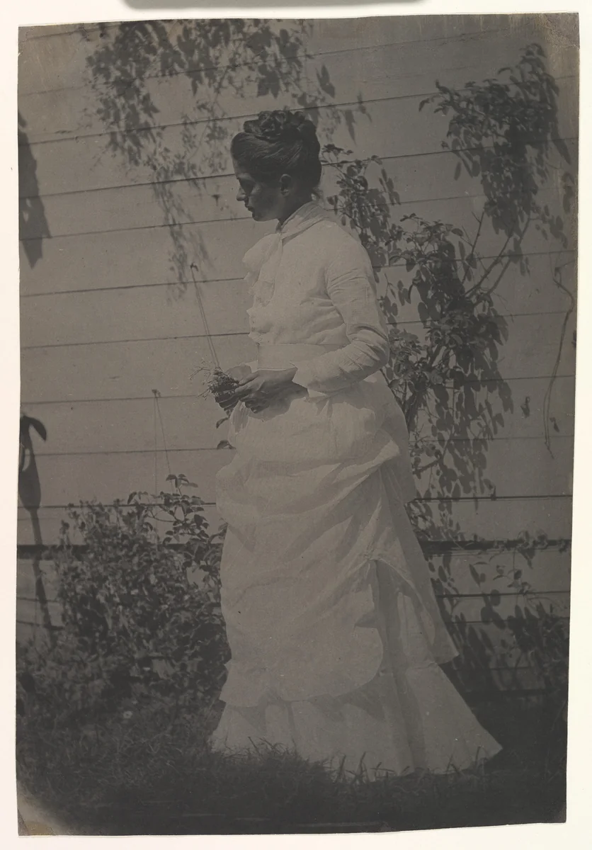 Mary Macdowell by Thomas Eakins, photograph, 1880-1889