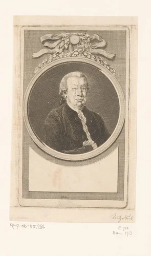 Portret van Otto Christian Schoene by Daniel Nikolaus Chodowiecki, print, 1793