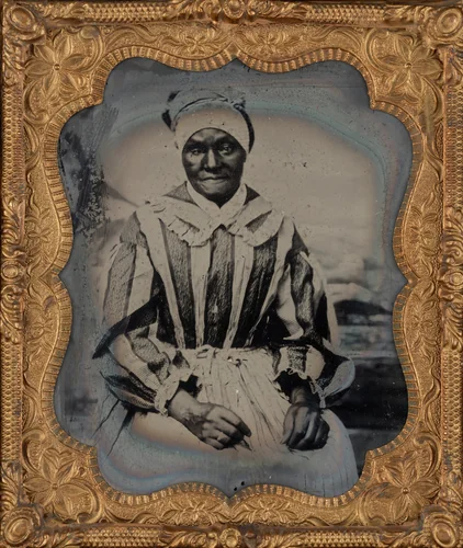 Portrait of a Woman by American 19th Century, photograph, 1855-1865