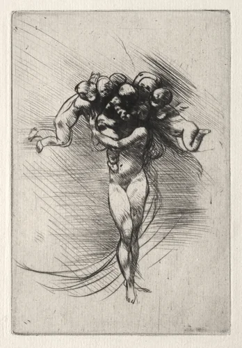 Le Printemps by Auguste Rodin, print, 1883