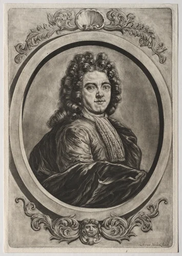 Self-Portrait by Arnoud van Halen, print