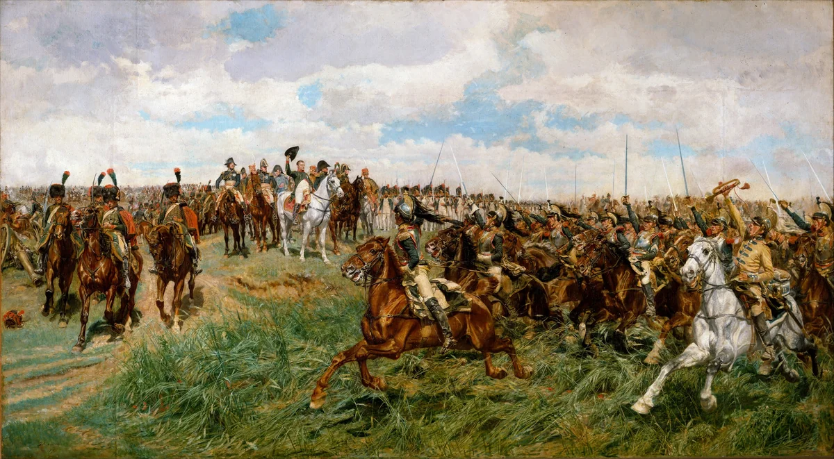 1807, Friedland by Ernest Meissonier, painting, 1860-1875