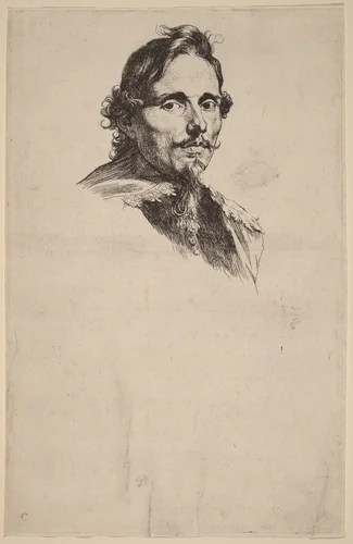 Philippe le Roy, Lord of Ravels by Anthony van Dyck, print, 1626-1641