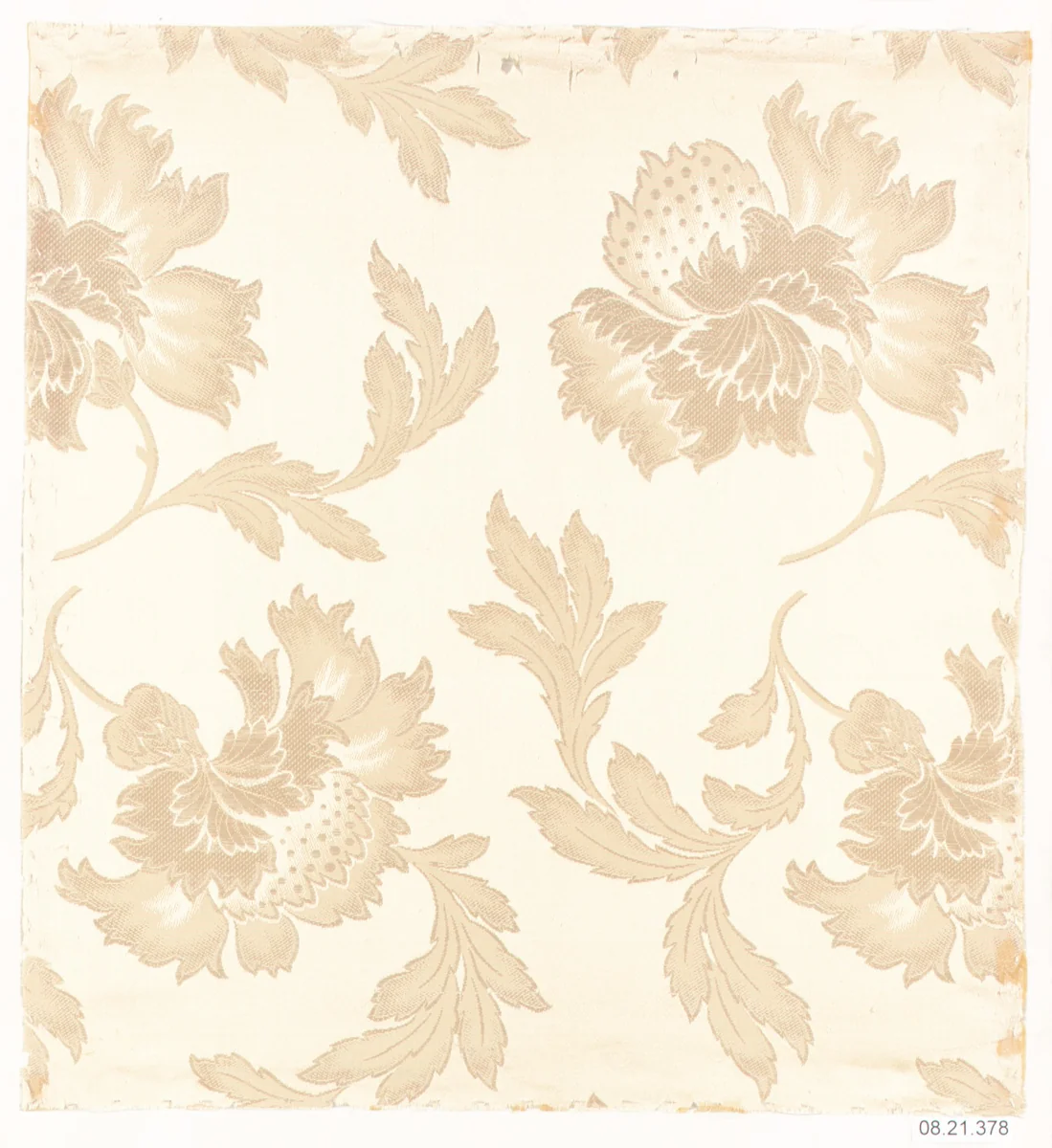 Textile sample by Unknown Designer, textile, 1900