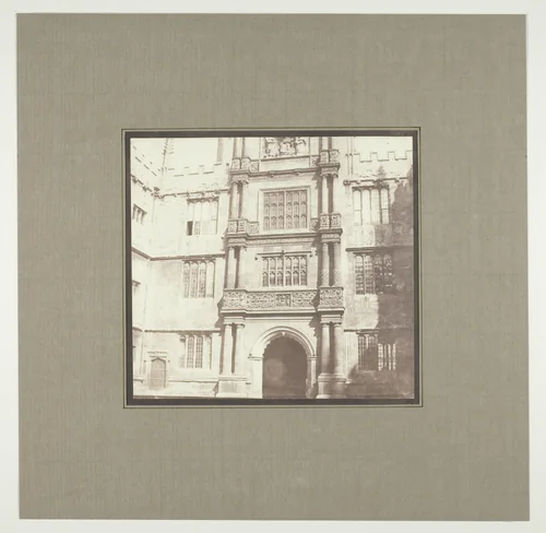 Bodleian Library by William Henry Fox Talbot, photograph, 1838-1851