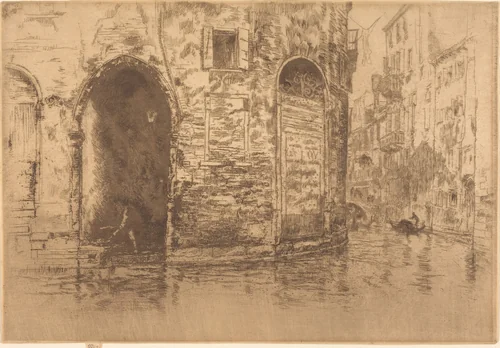 Two Doorways by James McNeill Whistler, print, 1879-1880