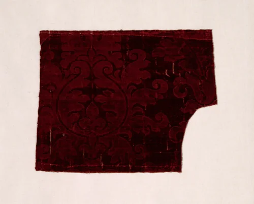 Fragment by Italy, textile, 1501-1525