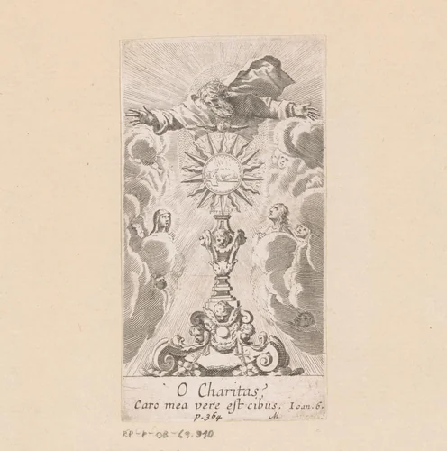 Monstrans met God by anonymous, print, 1608-1688