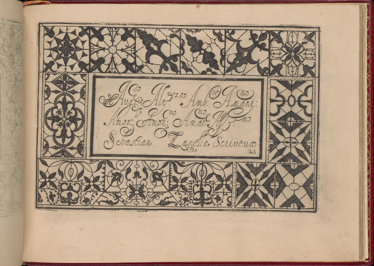 Ghirlanda: Di sei vaghi fiori scielti da piu famosi Giardini d'Italia, page 33 (recto) by Pietro Paulo Tozzi, book, 1604