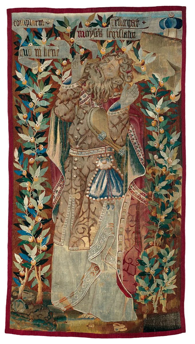 Moses by Franco-Flemish, textile, 1460-1470