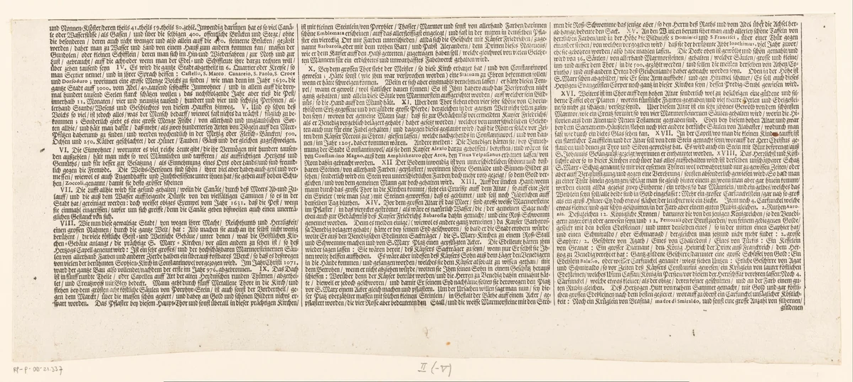 Onderschrift van de Festa della Sensa (tweede gedeelte) by Jost Amman, other, 1697