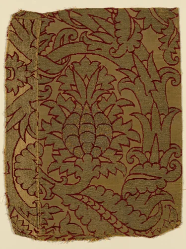 Fragment by Italy, textile, 1450-1500