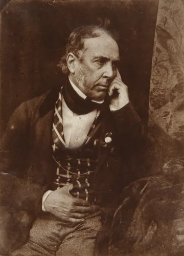 Col. Burns, Son of the Poet by David Octavius Hill, photograph, 1843