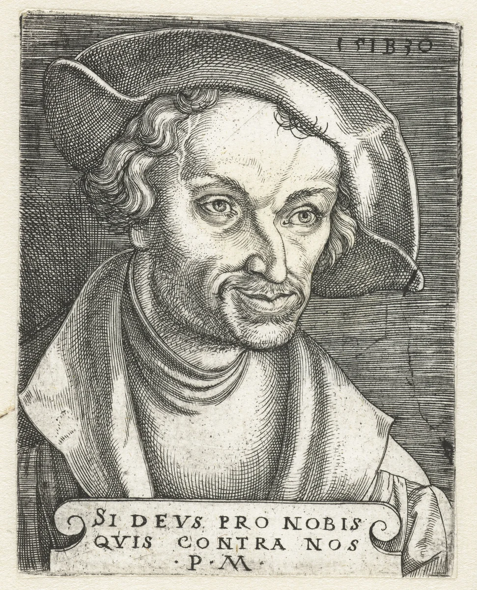 Portret van Philipp Melanchton by Unknown, print, 1530