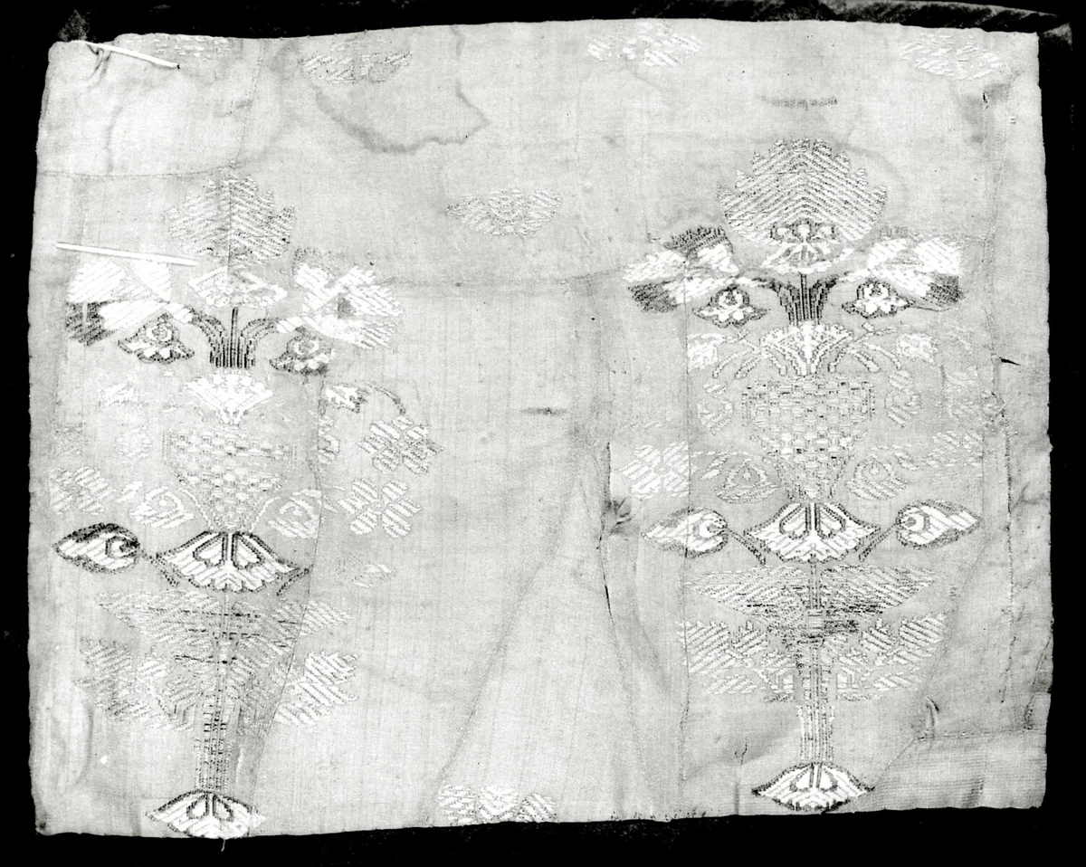 Fragment (Dress Fabric) by Iran, Isfahan, textile, 1701-1800