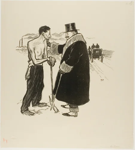 Lent by Théophile Alexandre Steinlen, print, 1894