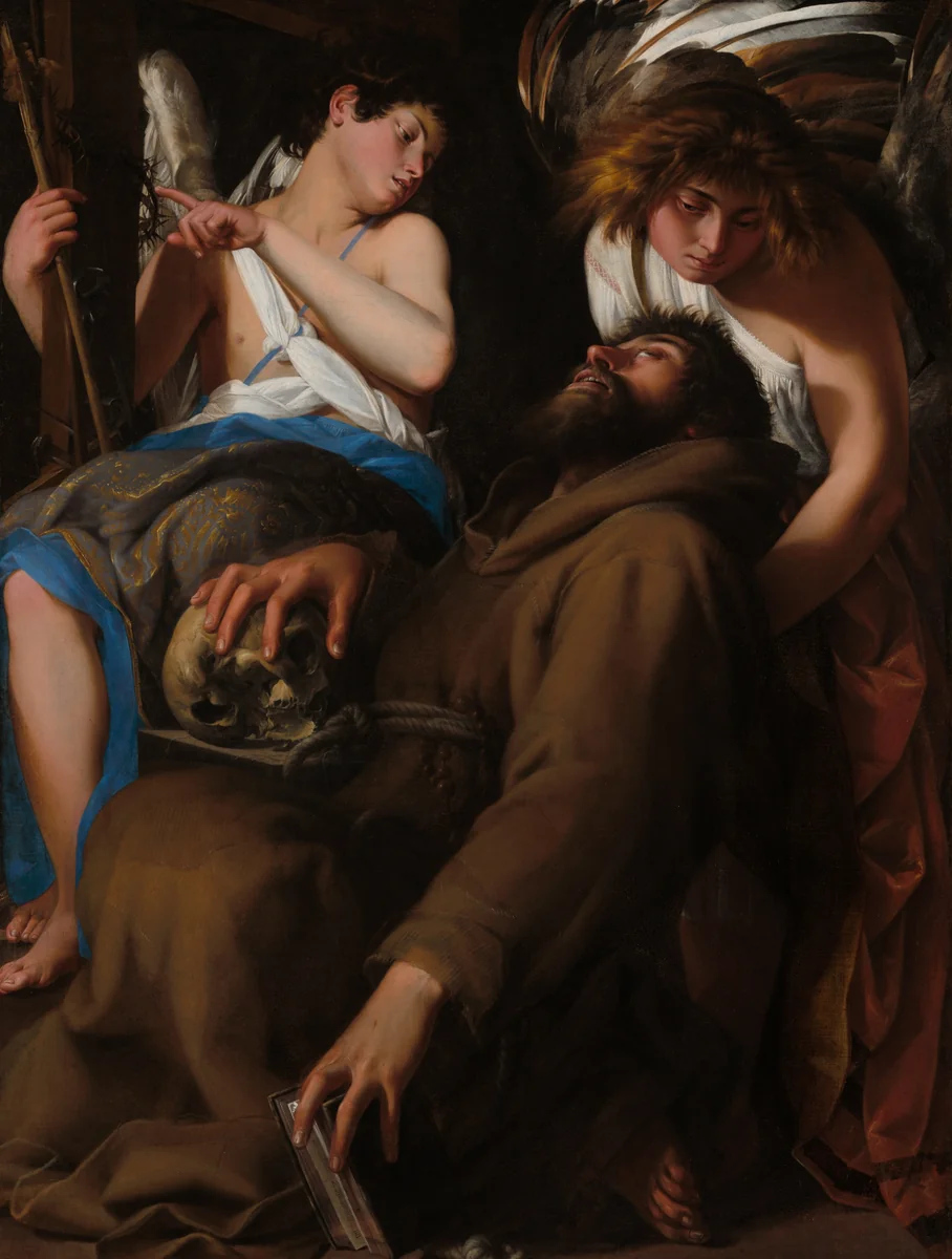 The Ecstasy of Saint Francis by Giovanni Baglione, painting, 1601