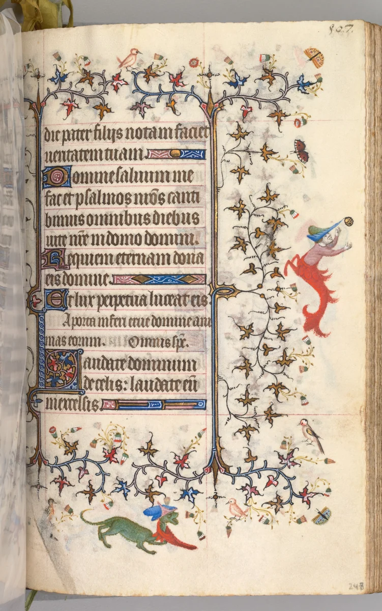Hours of Charles the Noble, King of Navarre (1361-1425): fol. 248r, Text by Master of the Brussels Initials and Associates, book, 1400-1410