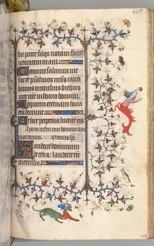 Hours of Charles the Noble, King of Navarre (1361-1425): fol. 248r, Text by Master of the Brussels Initials and Associates, book, 1400-1410