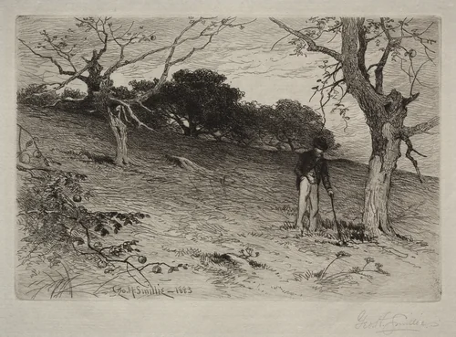 Landscape by George Henry Smillie, print, 1883
