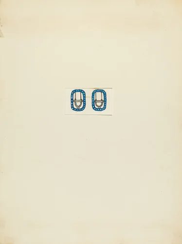 Neck Buckle by Charles Criswell, index of american design, 1935-1942