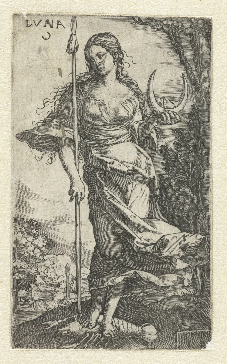 Diana by Unknown, print, 1529