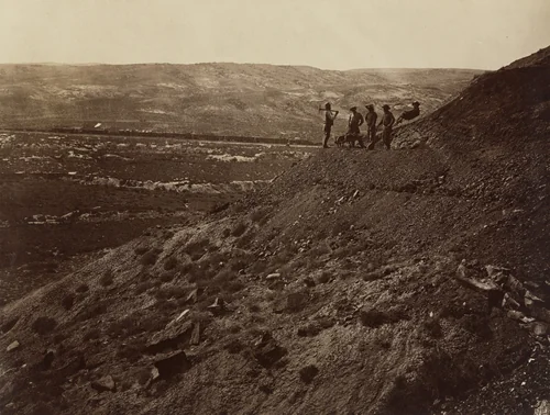 Valley of Bitter Creek from Coal Mine by Andrew Joseph Russell, photograph, 1867