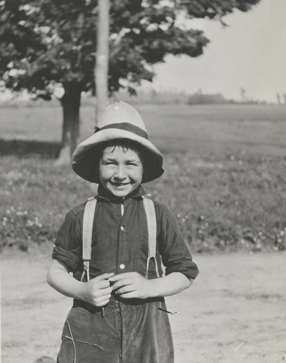 8-Year-Old Jack, Western Massachusetts by Lewis Wickes Hine, photograph, 1915
