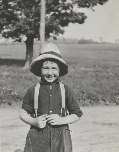 8-Year-Old Jack, Western Massachusetts by Lewis Wickes Hine, photograph, 1915