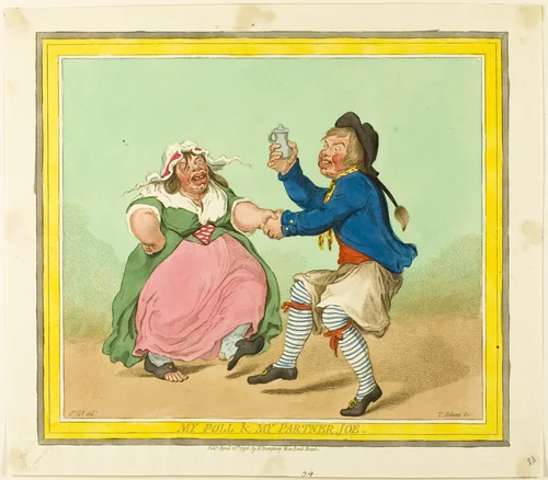 My Poll and my Partner Joe by James Gillray, print, 1796