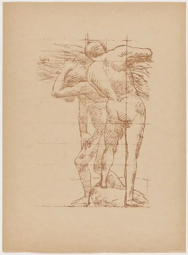 Étude by Pierre Puvis de Chavannes, print, 1895