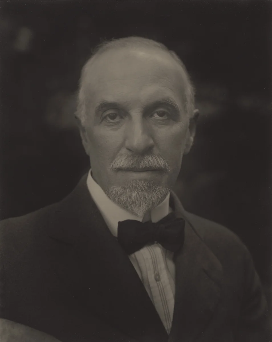 Professor Julius Stieglitz by Alfred Stieglitz, photograph, 1919
